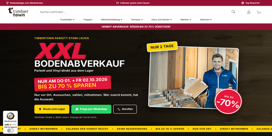 Timber Town Webshop